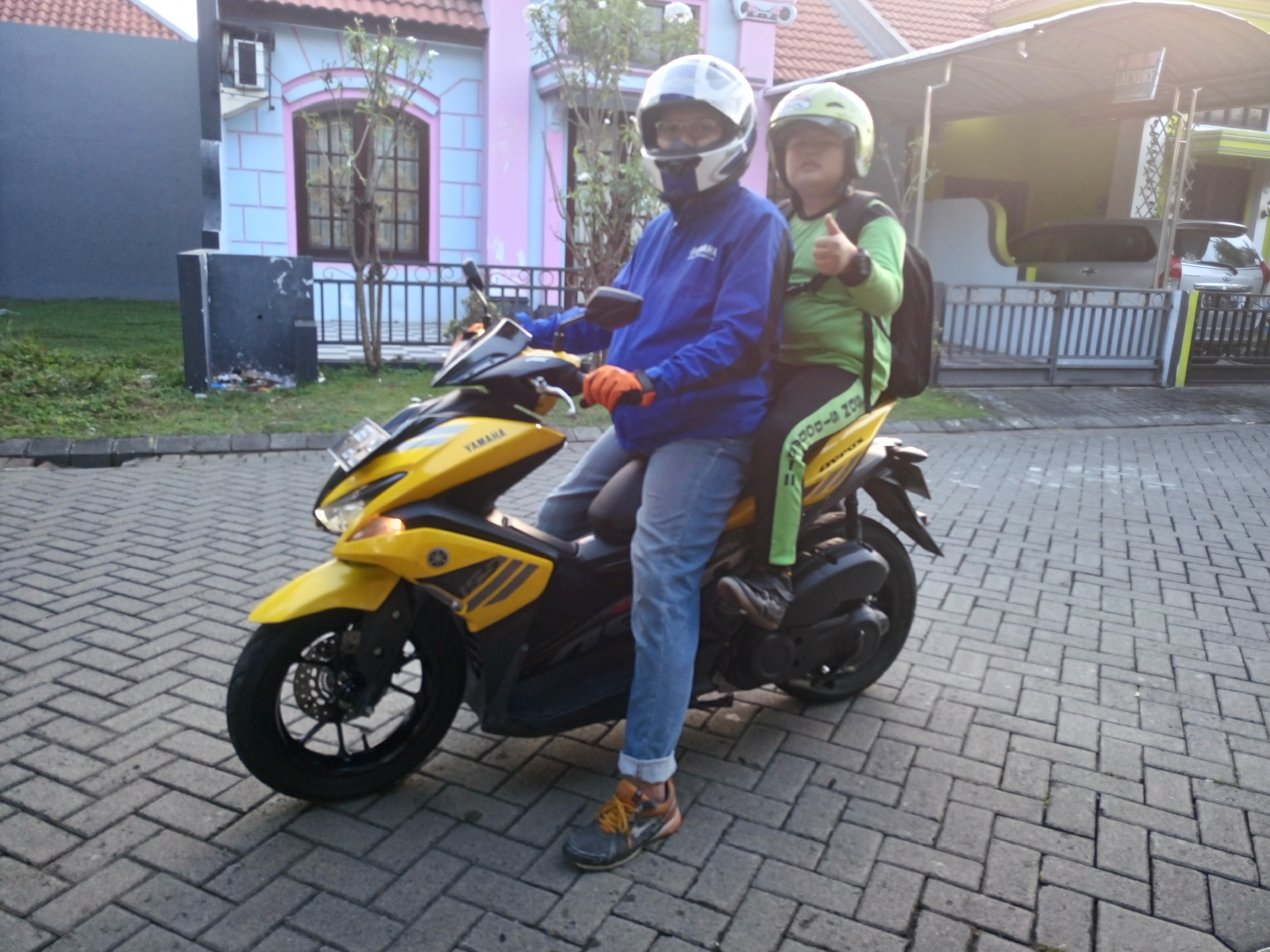 Test Ride Harian Yamaha Aerox 155VVA Versi Standar The Real Sport
